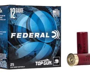 federal, top gun, 12 gauge 2.75", #7.5, 1oz, 25 round box